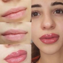 Акварельная техника перманентного макияжа губ