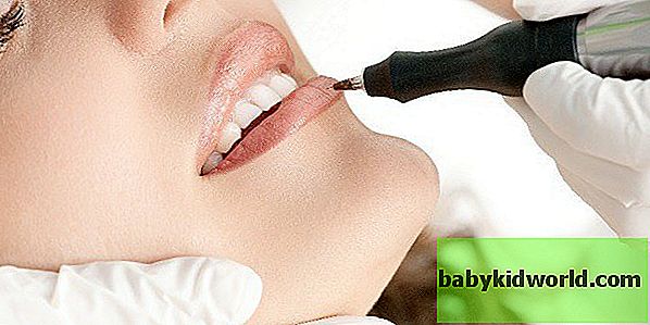Татуаж губ натуральный эффект