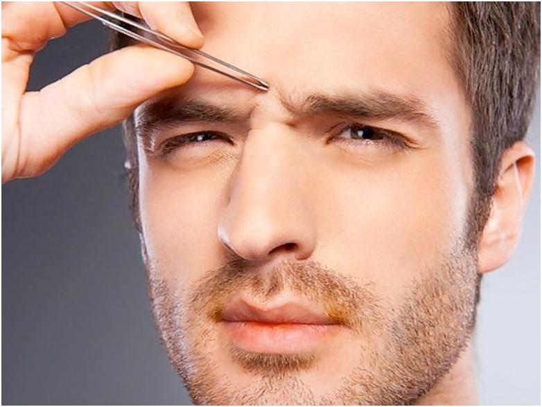 ﻿﻿Об уходе за бровями у мужчин: как выщипывать и наращивать густые брови